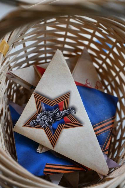 Акция для детей Письмо солдату\" на межрегиональной ярмарке в Ивановском