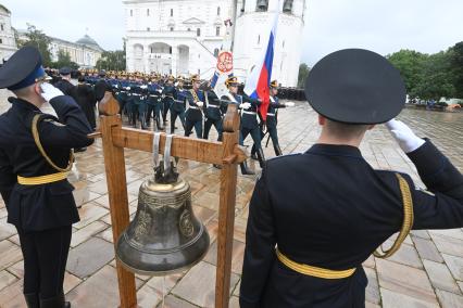 Военная присяга молодого пополнения Президентского полка ФСО России