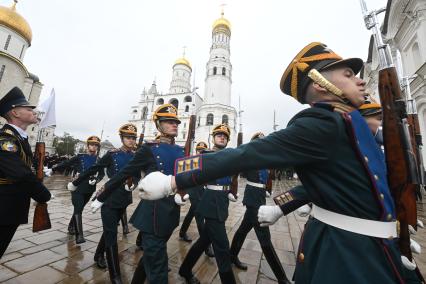 Военная присяга молодого пополнения Президентского полка ФСО России