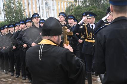 Военная присяга молодого пополнения Президентского полка ФСО России