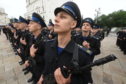 Военная присяга молодого пополнения Президентского полка ФСО России