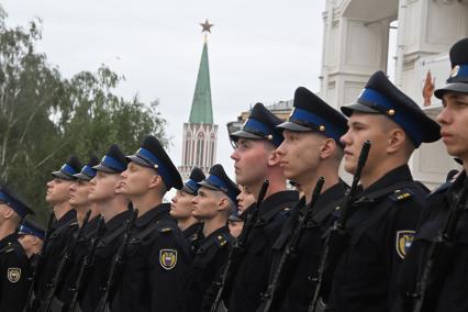Военная присяга молодого пополнения Президентского полка ФСО России