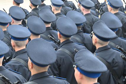 Военная присяга молодого пополнения Президентского полка ФСО России