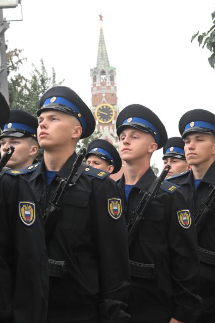 Военная присяга молодого пополнения Президентского полка ФСО России