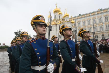 Военная присяга молодого пополнения Президентского полка ФСО России