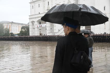 Военная присяга молодого пополнения Президентского полка ФСО России