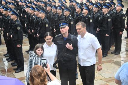 Военная присяга молодого пополнения Президентского полка ФСО России
