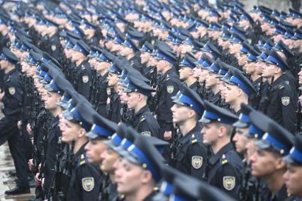 Военная присяга молодого пополнения Президентского полка ФСО России