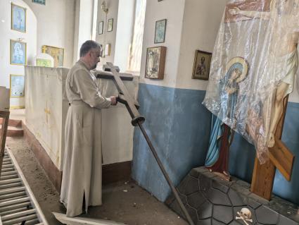 Освобождённое село Зачатовка в Волновахском районе