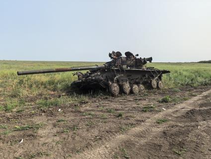 Освобождённое село Златоустовка в Волновахском районе