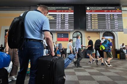 Московский железнодорожный вокзал Санкт-Петербурга