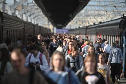 Московский железнодорожный вокзал Санкт-Петербурга