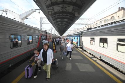 Московский железнодорожный вокзал Санкт-Петербурга