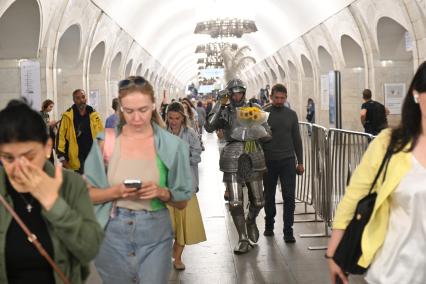 Рыцарь в метро
