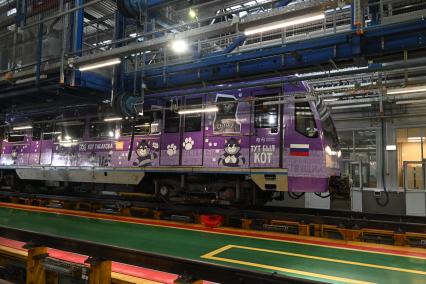Запуск тематического поезда метро, посвященного памяти Олега Табакова