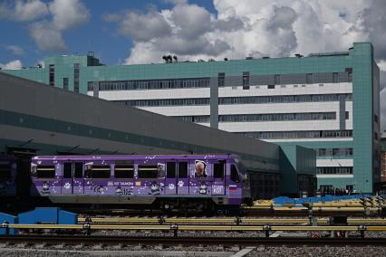Запуск тематического поезда метро, посвященного памяти Олега Табакова