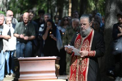 Прощание с народным артистом Иваном Краско в Санкт-Петербурге