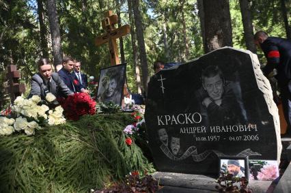 Прощание с народным артистом Иваном Краско в Санкт-Петербурге