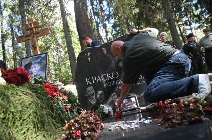 Прощание с народным артистом Иваном Краско в Санкт-Петербурге