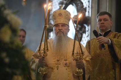 Мощи святителя Тихона прибыли в Казанский собор Санкт-Петербурга