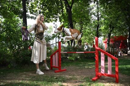 Фестиваль Моспитомец\" на Тверском бульваре