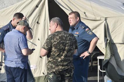 Лесные пожары в Геленджике