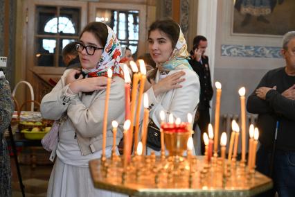 Праздник Преображения Господня в Храме святителя Николая в Заяицком