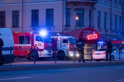 Место убийства Владлена Татарского в Санкт-Петербурге