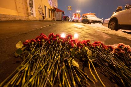 Место убийства Владлена Татарского в Санкт-Петербурге