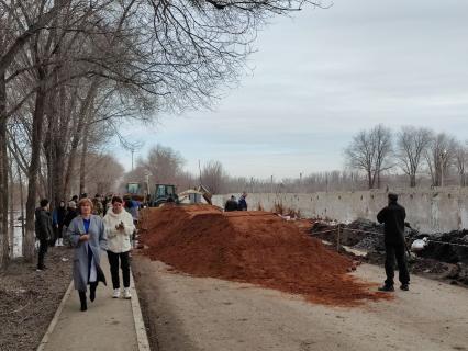 Половодье в Оренбурге