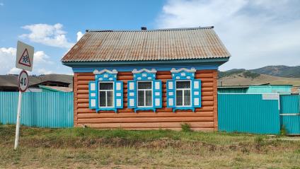 Семейское село старообрядцев Тарбагатай в Бурятии
