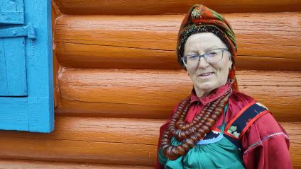 Семейское село старообрядцев Тарбагатай в Бурятии