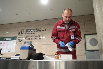 Противорадиационные учения таможни аэропорта Пулково\"