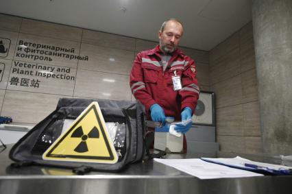 Противорадиационные учения таможни аэропорта Пулково\"