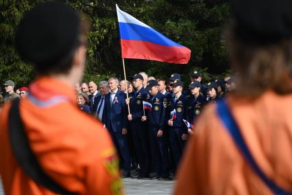 Празднование Дня Государственного флага РФ в Екатеринбурге