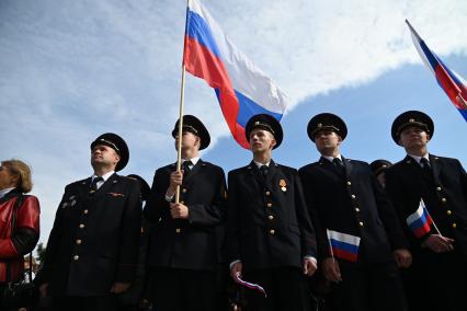 Празднование Дня Государственного флага РФ в Екатеринбурге