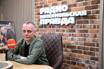 Денис Давыдов на радиостанции Комсомольская правда\"