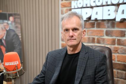 Сергей  Кайкин  на радиостанции Комсомольская правда\"