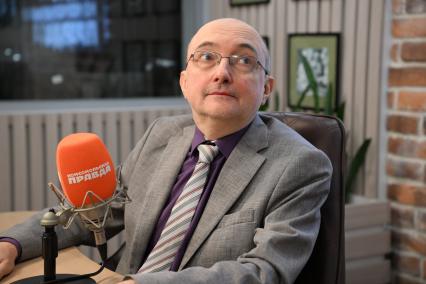Дмитрий Ушаков на радиостанции Комсомольская правда\"