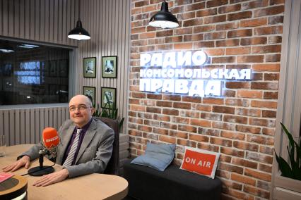 Дмитрий Ушаков на радиостанции Комсомольская правда\"
