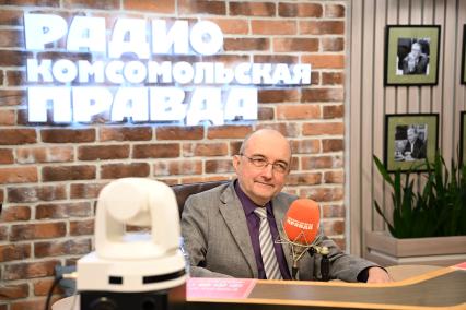 Дмитрий Ушаков на радиостанции Комсомольская правда\"