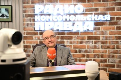 Дмитрий Ушаков на радиостанции Комсомольская правда\"