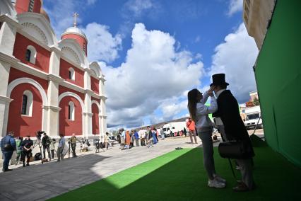 Съемочная площадка кинопарка Москино\"