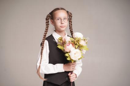 Постановочная съемка. Школьники.