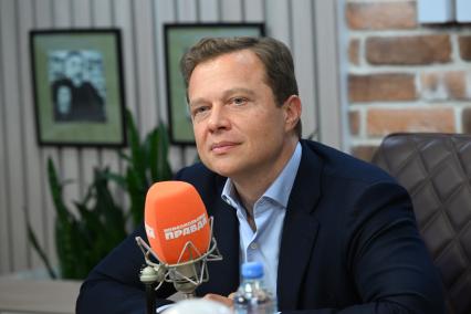 Максим Ликсутов на радиостанции Комсомольская правда\"