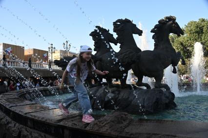 Теплые выходные в Москве