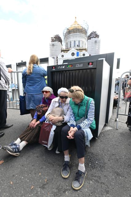Празднование Собора Московских святых в Москве