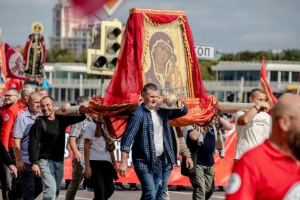 Празднование Собора Московских святых в Москве