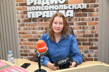 Елена Жаркова на радио Комсомольская правда\"