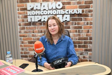 Елена Жаркова на радио Комсомольская правда\"